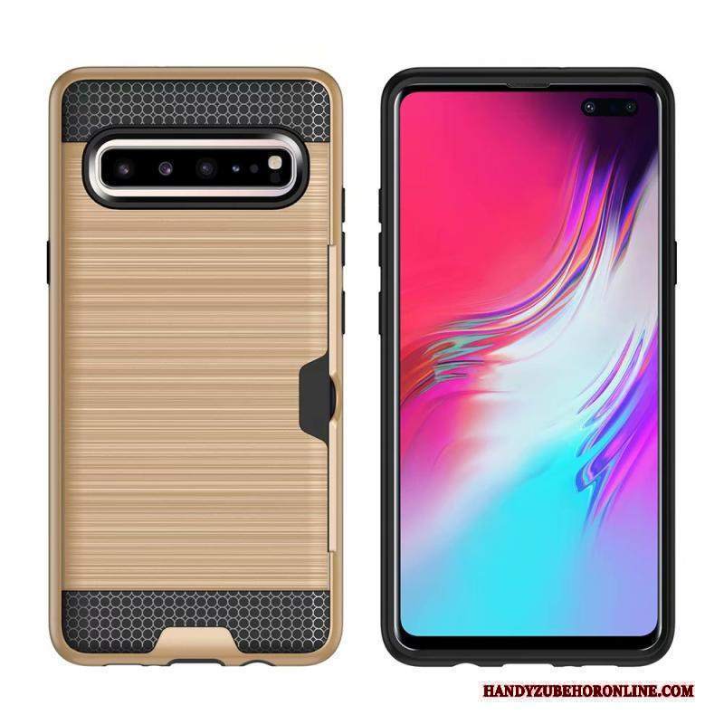 Custodia Samsung Galaxy S10 5g Protezione Cartatelefono, Cover Samsung Galaxy S10 5g Seta Anti-caduta