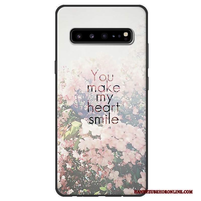 Custodia Samsung Galaxy S10 5g Protezione Macchiati Morbido, Cover Samsung Galaxy S10 5g Nerotelefono