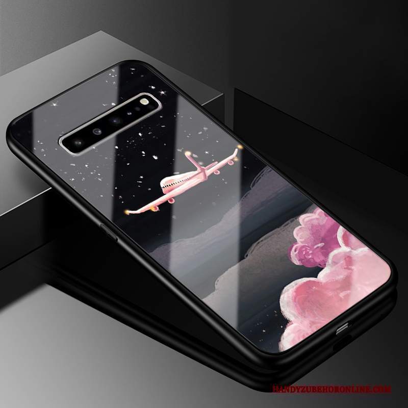 Custodia Samsung Galaxy S10 5g Silicone Morbido Nero, Cover Samsung Galaxy S10 5g Creativo Anti-caduta Tutto Incluso