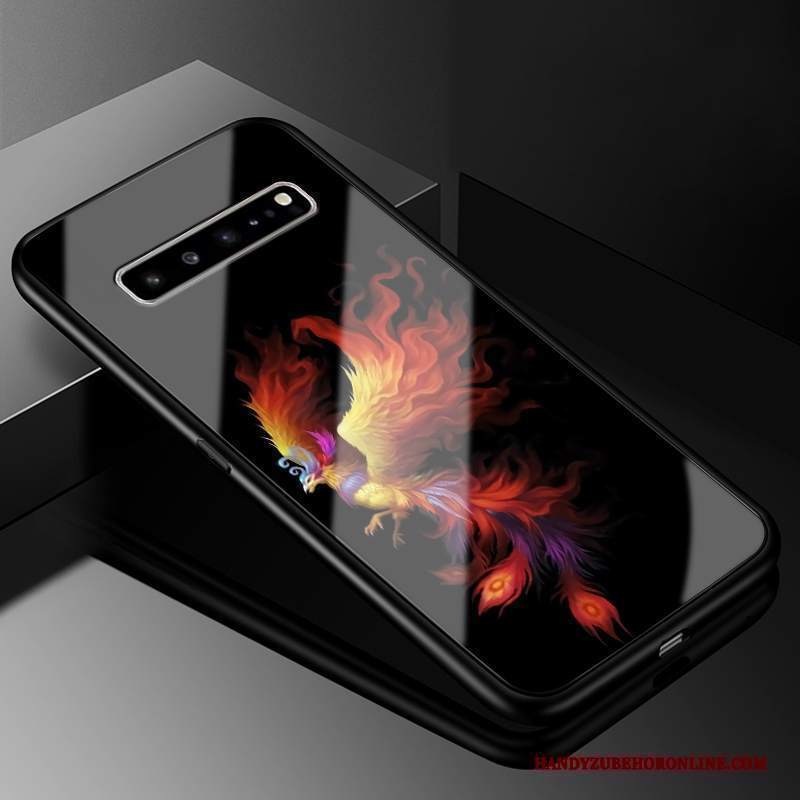 Custodia Samsung Galaxy S10 5g Silicone Morbido Nero, Cover Samsung Galaxy S10 5g Creativo Anti-caduta Tutto Incluso