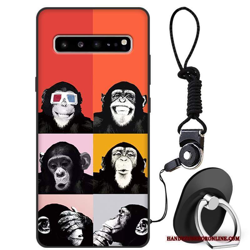 Custodia Samsung Galaxy S10 5g Silicone Rossotelefono, Cover Samsung Galaxy S10 5g Protezione Tutto Incluso Anti-caduta