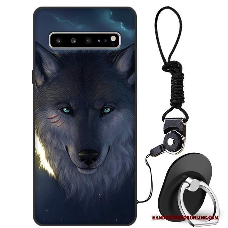 Custodia Samsung Galaxy S10 5g Silicone Rossotelefono, Cover Samsung Galaxy S10 5g Protezione Tutto Incluso Anti-caduta