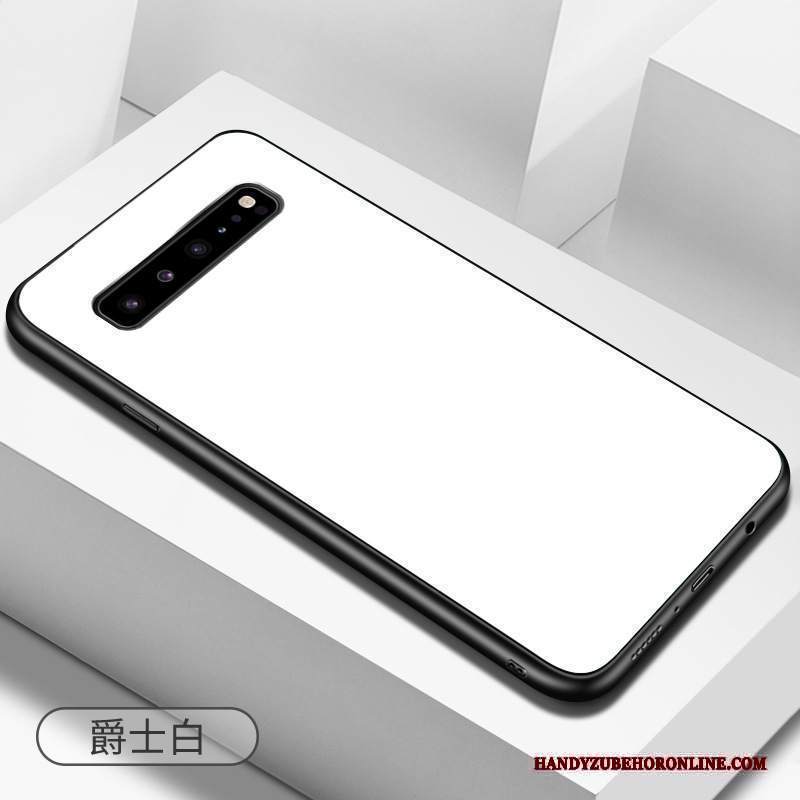 Custodia Samsung Galaxy S10 5g Telefono Puro, Cover Samsung Galaxy S10 5g Vetro Temperato Tutto Incluso