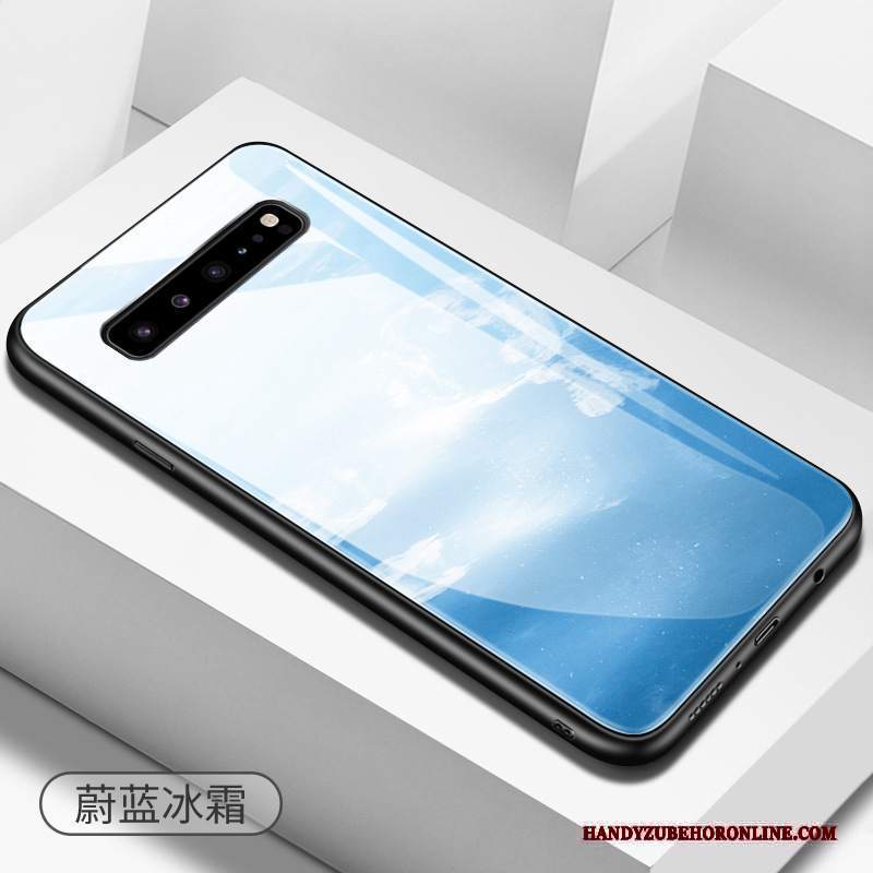 Custodia Samsung Galaxy S10 5g Telefono Puro, Cover Samsung Galaxy S10 5g Vetro Temperato Tutto Incluso