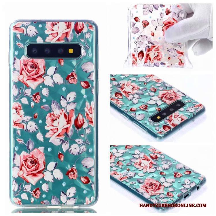 Custodia Samsung Galaxy S10 Colore Morbido Modello, Cover Samsung Galaxy S10 Cartone Animato Telefono Di Personalità