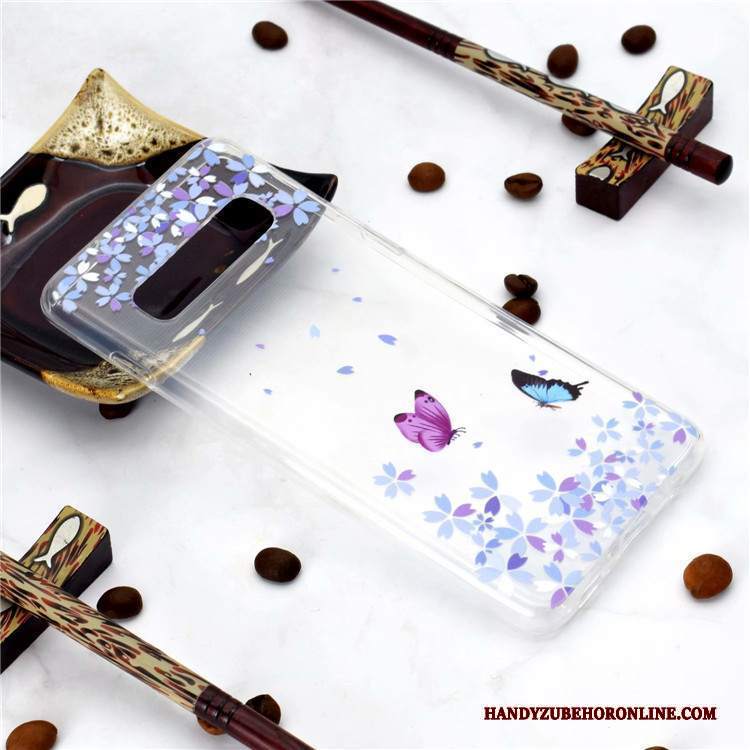 Custodia Samsung Galaxy S10 Colore Morbido Trasparente, Cover Samsung Galaxy S10 Cartone Animato Alto Sottile