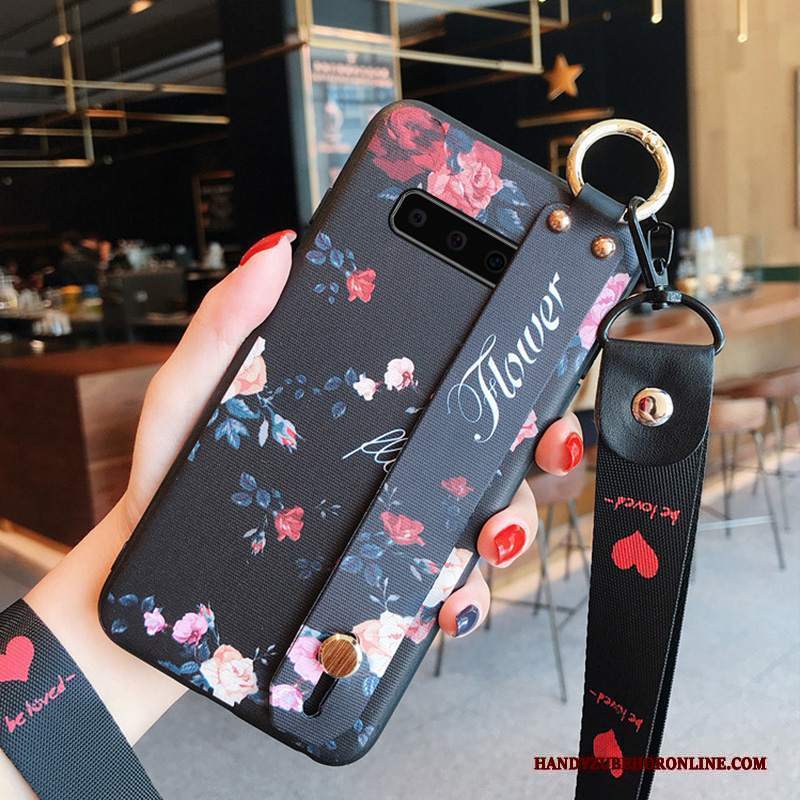 Custodia Samsung Galaxy S10 Creativo Morbido Blu, Cover Samsung Galaxy S10 Protezione Sottile Marchio Di Tendenza