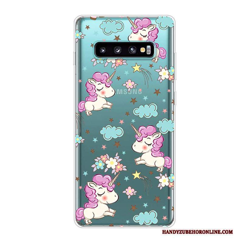 Custodia Samsung Galaxy S10 Creativo Rossotelefono, Cover Samsung Galaxy S10 Silicone Anti-caduta