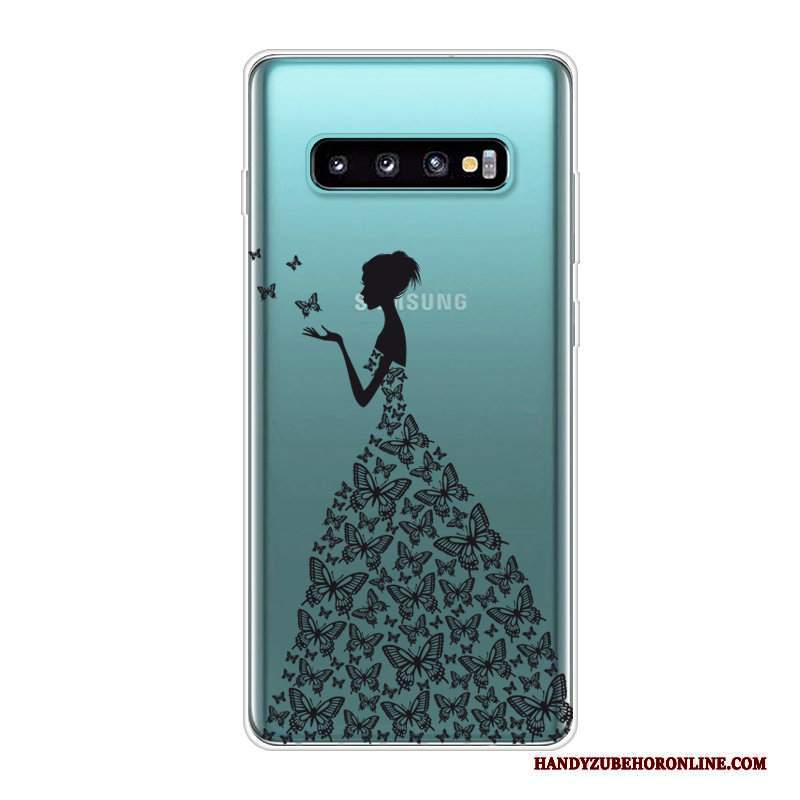 Custodia Samsung Galaxy S10 Creativo Rossotelefono, Cover Samsung Galaxy S10 Silicone Anti-caduta