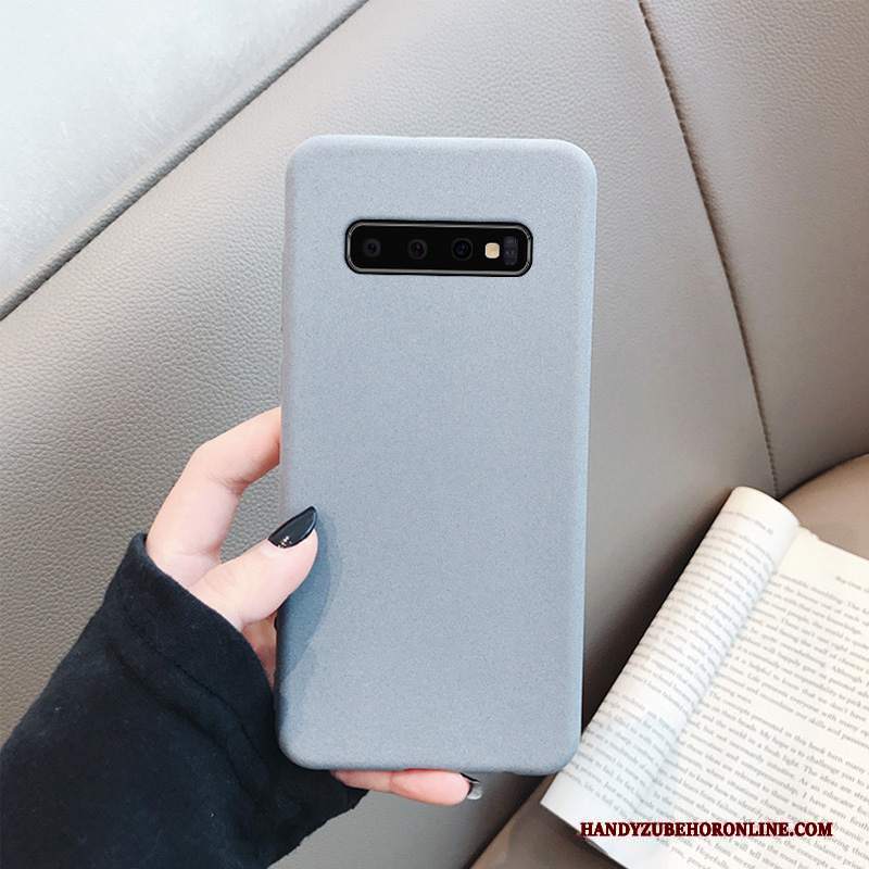 Custodia Samsung Galaxy S10 Creativo Semplici Sottile, Cover Samsung Galaxy S10 Protezione Tutto Incluso Macchiati