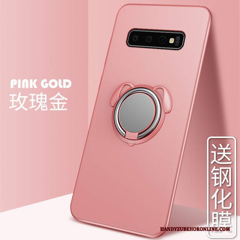 Custodia Samsung Galaxy S10 Creativo Telefono Leggere, Cover Samsung Galaxy S10 Protezione Tutto Incluso Rosa