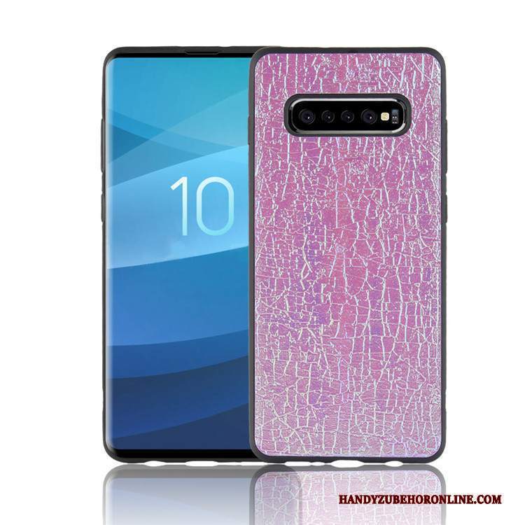 Custodia Samsung Galaxy S10 Creativo Telefono Nero, Cover Samsung Galaxy S10 Di Personalità Colore