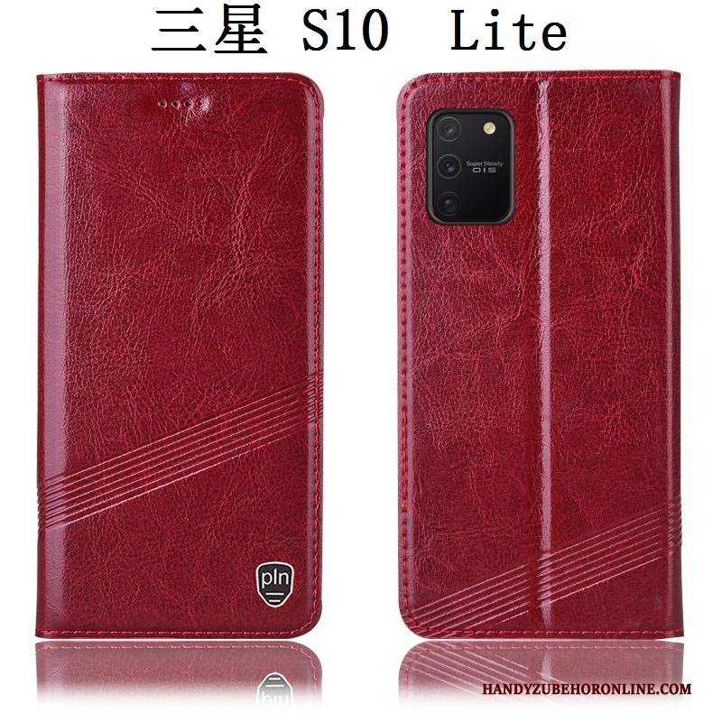 Custodia Samsung Galaxy S10 Lite Folio Tutto Inclusotelefono, Cover Samsung Galaxy S10 Lite Pelle