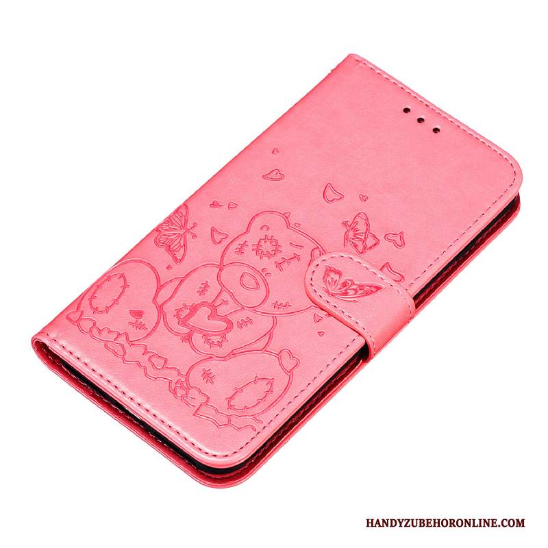 Custodia Samsung Galaxy S10 Lite Pelle Bellotelefono, Cover Samsung Galaxy S10 Lite Cartone Animato Rosa Anti-caduta