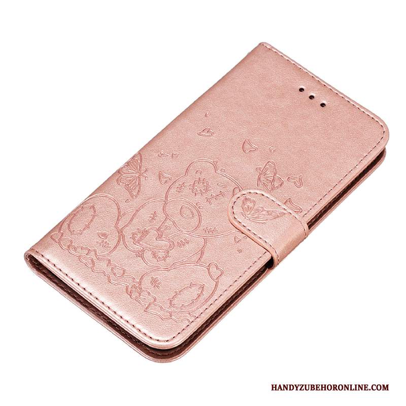 Custodia Samsung Galaxy S10 Lite Pelle Bellotelefono, Cover Samsung Galaxy S10 Lite Cartone Animato Rosa Anti-caduta