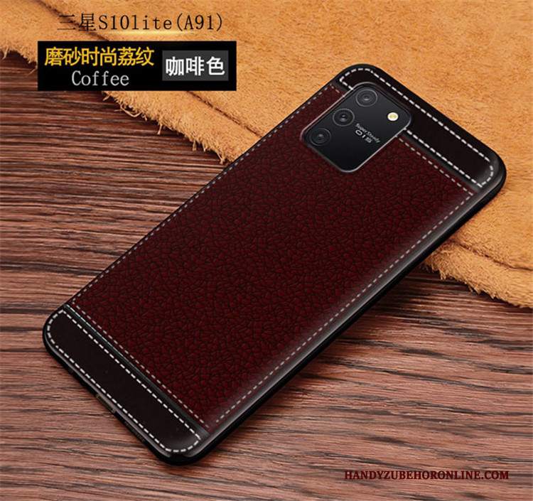 Custodia Samsung Galaxy S10 Lite Pelle Modello Rosso, Cover Samsung Galaxy S10 Lite Protezione Telefono Gioventù