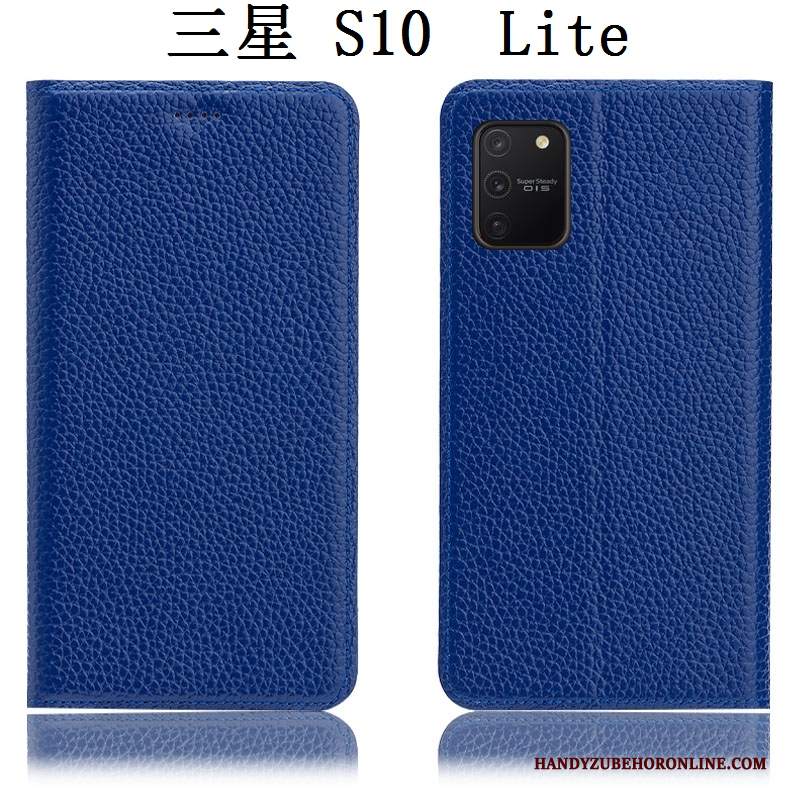 Custodia Samsung Galaxy S10 Lite Pelle Modello Tutto Incluso, Cover Samsung Galaxy S10 Lite Protezione Litchitelefono