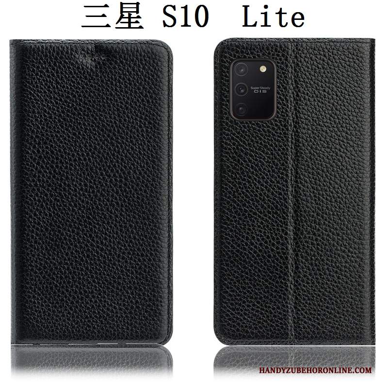 Custodia Samsung Galaxy S10 Lite Pelle Modello Tutto Incluso, Cover Samsung Galaxy S10 Lite Protezione Litchitelefono