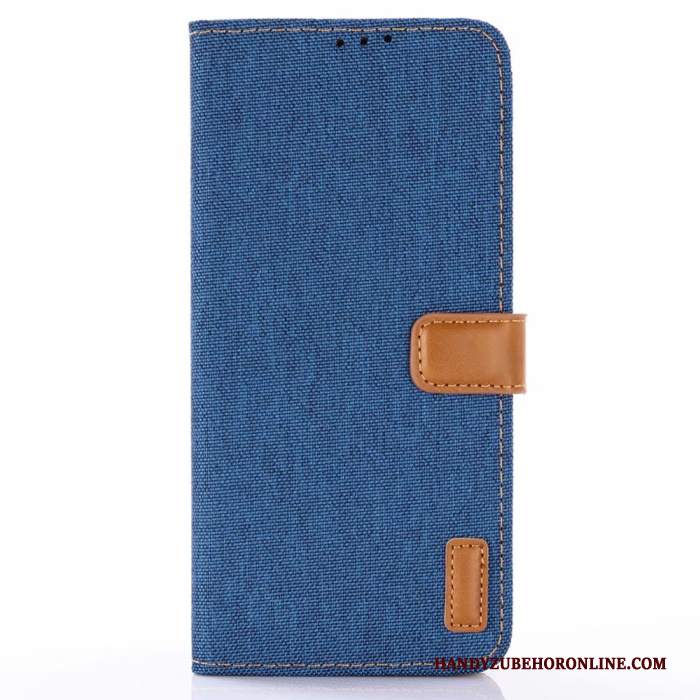 Custodia Samsung Galaxy S10 Lite Protezione Telefono Blu, Cover Samsung Galaxy S10 Lite Pelle Denim