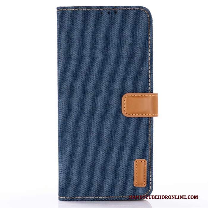 Custodia Samsung Galaxy S10 Lite Protezione Telefono Blu, Cover Samsung Galaxy S10 Lite Pelle Denim