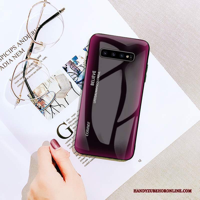 Custodia Samsung Galaxy S10+ Moda Affari Anti-caduta, Cover Samsung Galaxy S10+ Protezione Tutto Incluso Difficile