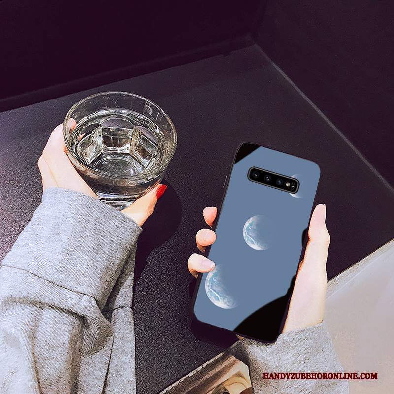 Custodia Samsung Galaxy S10+ Moda Affari Anti-caduta, Cover Samsung Galaxy S10+ Protezione Tutto Incluso Difficile