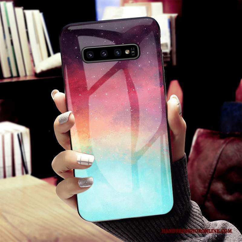 Custodia Samsung Galaxy S10+ Moda Affari Anti-caduta, Cover Samsung Galaxy S10+ Protezione Tutto Incluso Difficile