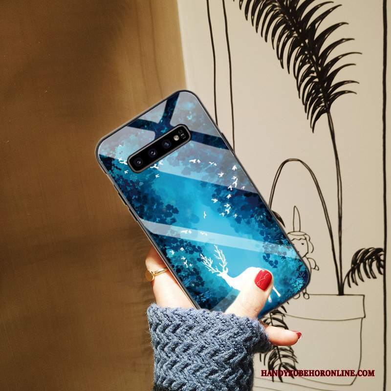 Custodia Samsung Galaxy S10+ Moda Affari Anti-caduta, Cover Samsung Galaxy S10+ Protezione Tutto Incluso Difficile