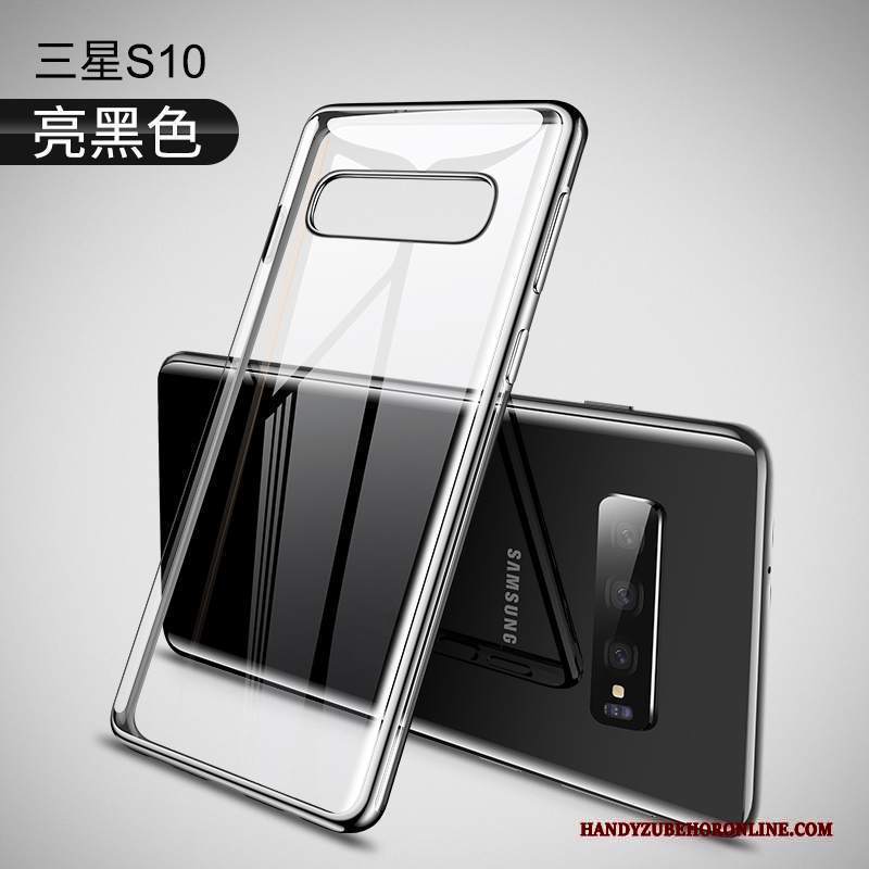 Custodia Samsung Galaxy S10 Moda High End Trasparente, Cover Samsung Galaxy S10 Creativo Morbido Sottile