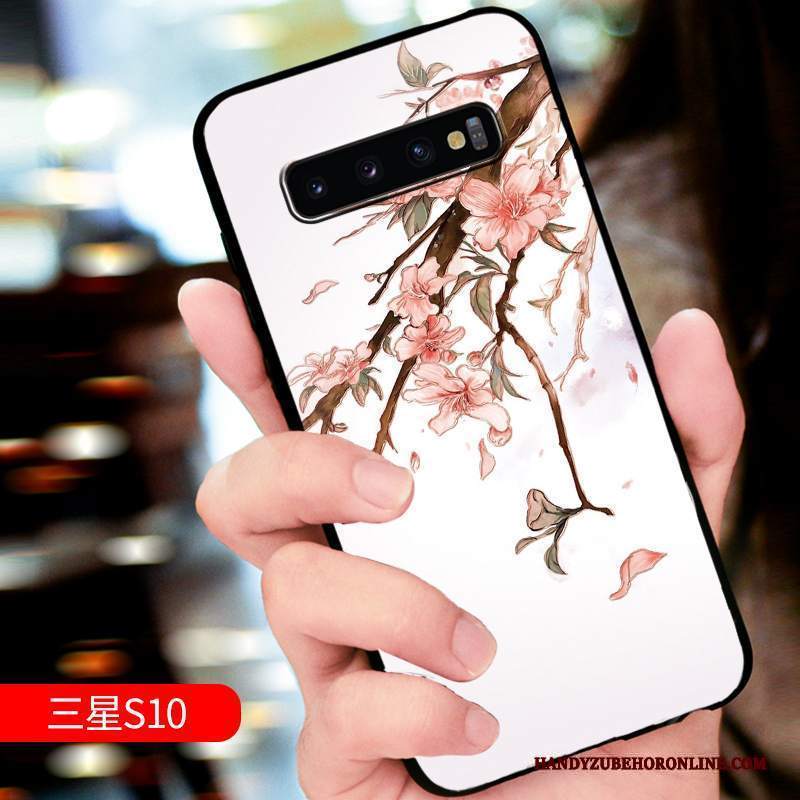 Custodia Samsung Galaxy S10 Protezione Anti-caduta Nuovo, Cover Samsung Galaxy S10 Goffratura Tutto Incluso Marchio Di Tendenza