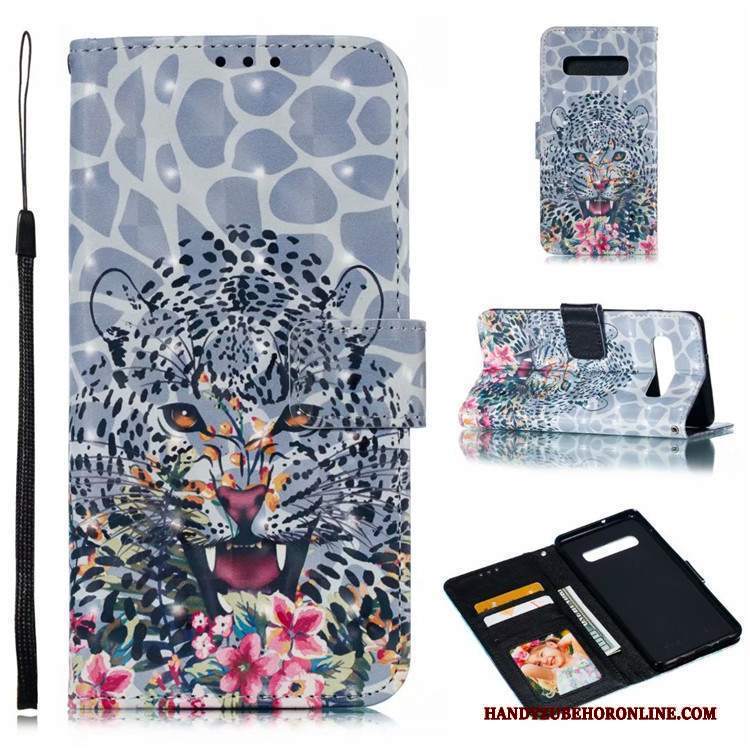 Custodia Samsung Galaxy S10 Protezione Anti-cadutatelefono, Cover Samsung Galaxy S10 Folio