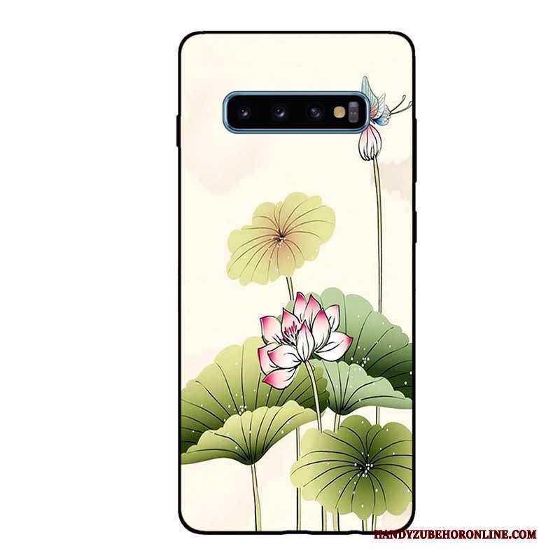 Custodia Samsung Galaxy S10 Protezione Morbido Fresco, Cover Samsung Galaxy S10 Macchiati Tutto Incluso