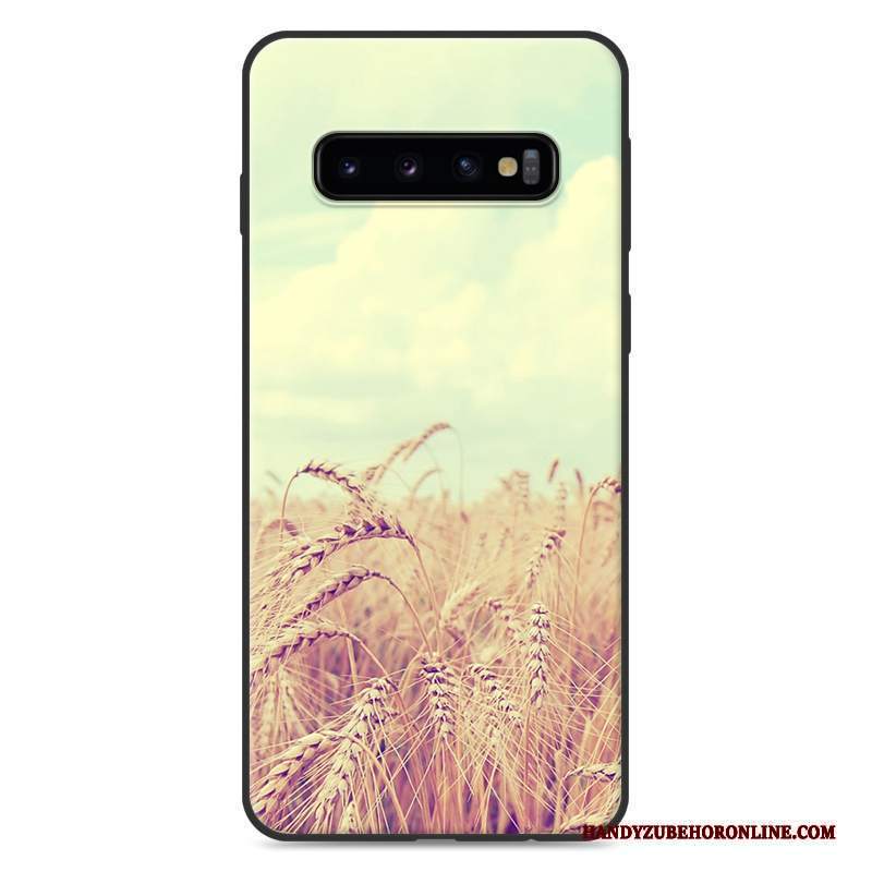 Custodia Samsung Galaxy S10 Protezione Morbido Tendenza, Cover Samsung Galaxy S10 Cartone Animato Di Personalità Anti-caduta