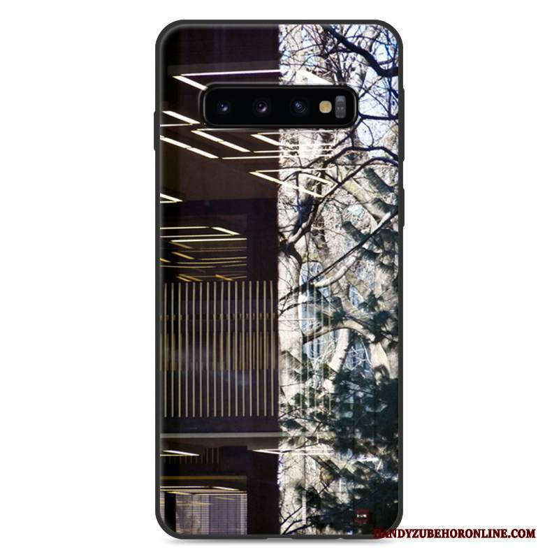 Custodia Samsung Galaxy S10 Protezione Morbido Tendenza, Cover Samsung Galaxy S10 Cartone Animato Di Personalità Anti-caduta