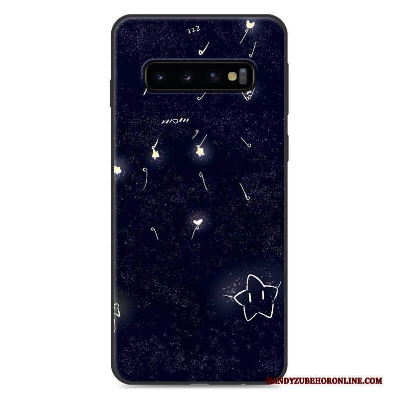 Custodia Samsung Galaxy S10 Protezione Morbido Tendenza, Cover Samsung Galaxy S10 Cartone Animato Di Personalità Anti-caduta