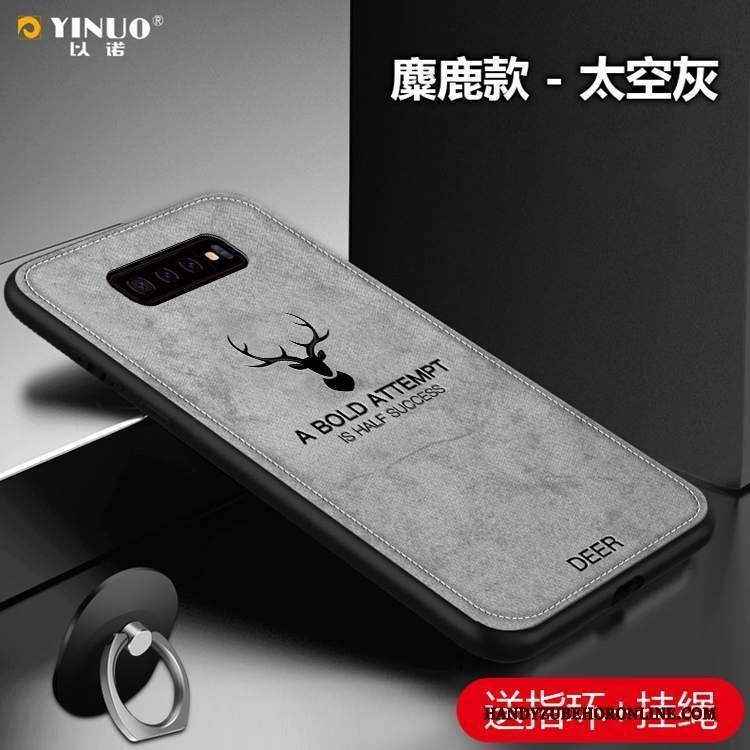 Custodia Samsung Galaxy S10 Protezione Semplici Anti-caduta, Cover Samsung Galaxy S10 Difficiletelefono