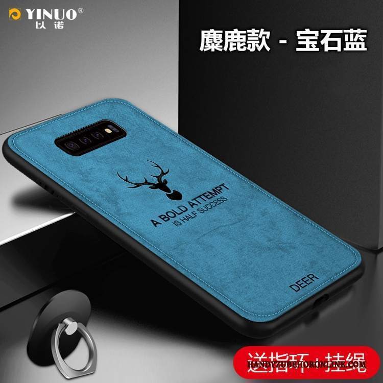 Custodia Samsung Galaxy S10 Protezione Semplici Anti-caduta, Cover Samsung Galaxy S10 Difficiletelefono