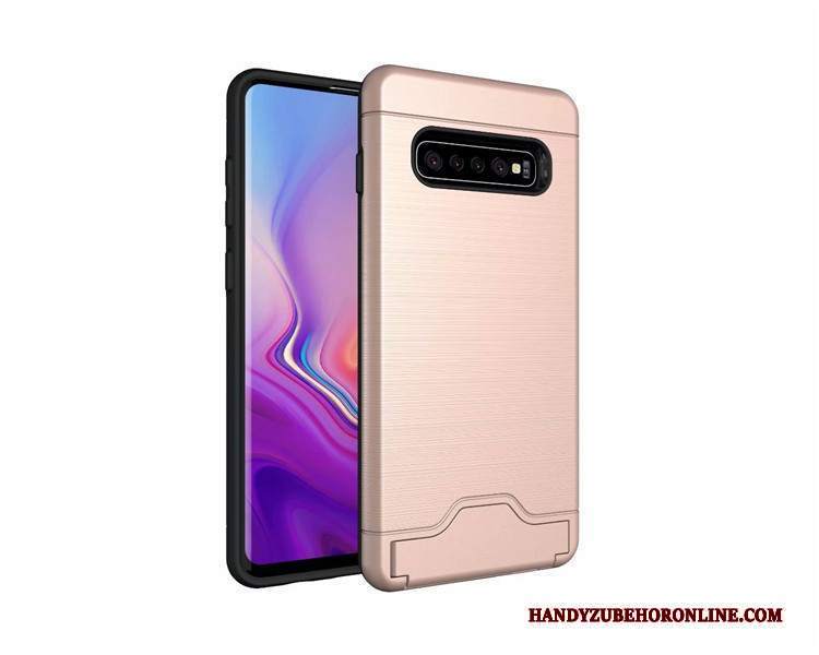 Custodia Samsung Galaxy S10 Protezione Telefono Grigio, Cover Samsung Galaxy S10 Carta Semplici