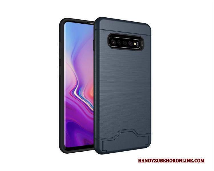 Custodia Samsung Galaxy S10 Protezione Telefono Grigio, Cover Samsung Galaxy S10 Carta Semplici