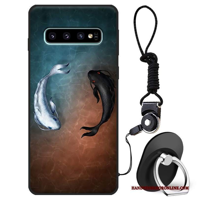 Custodia Samsung Galaxy S10 Protezione Tutto Incluso Morbido, Cover Samsung Galaxy S10 Creativo Anti-cadutatelefono