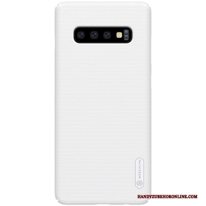 Custodia Samsung Galaxy S10+ Protezione Tutto Incluso Oro, Cover Samsung Galaxy S10+ Difficile Anti-caduta