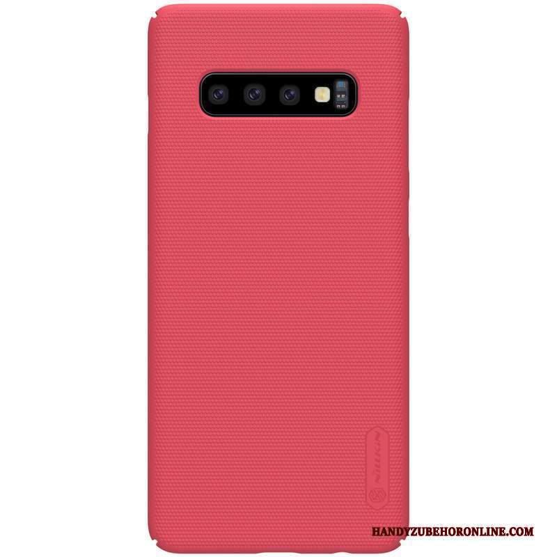 Custodia Samsung Galaxy S10+ Protezione Tutto Incluso Oro, Cover Samsung Galaxy S10+ Difficile Anti-caduta