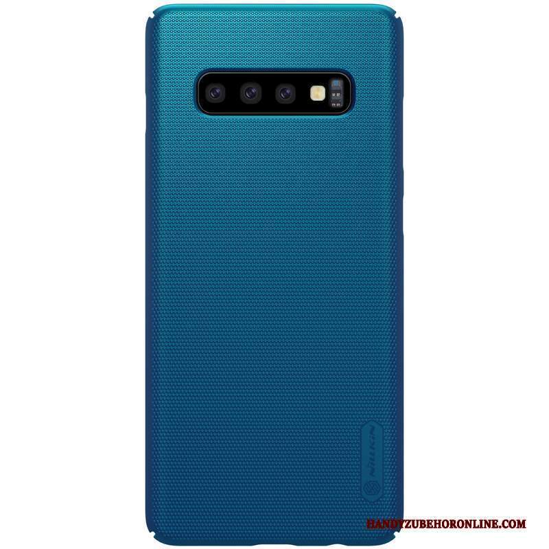 Custodia Samsung Galaxy S10+ Protezione Tutto Incluso Oro, Cover Samsung Galaxy S10+ Difficile Anti-caduta