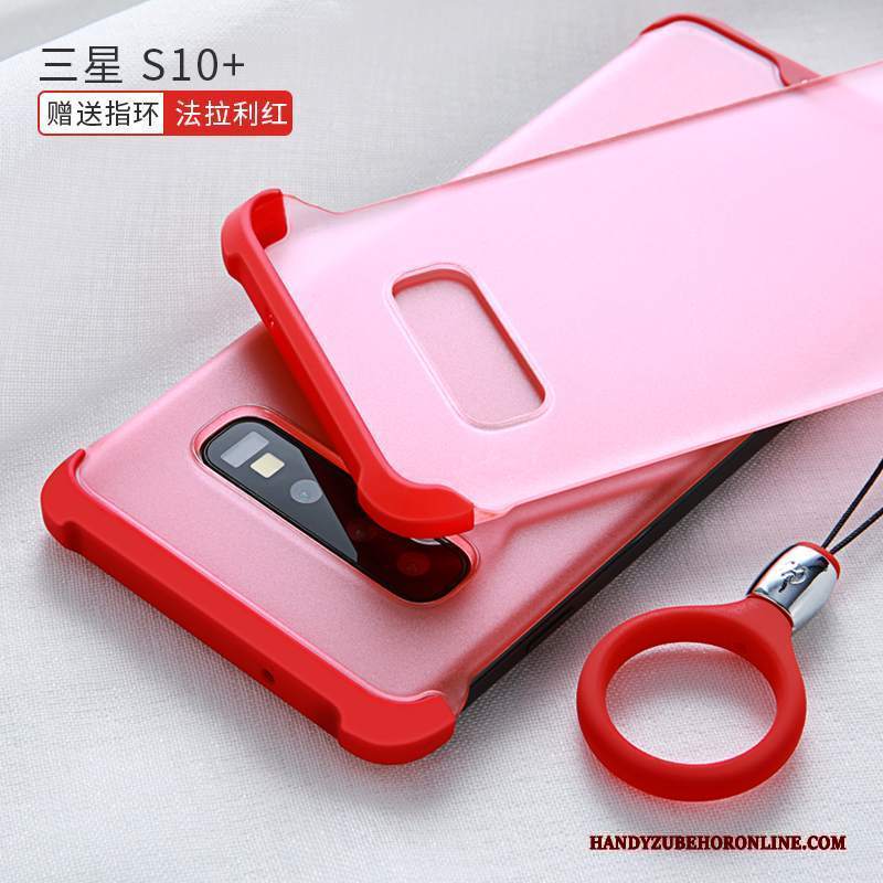 Custodia Samsung Galaxy S10+ Silicone Macchiatitelefono, Cover Samsung Galaxy S10+ Creativo Telaio Trasparente