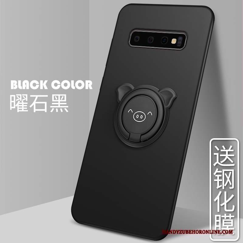 Custodia Samsung Galaxy S10+ Silicone Nuovo Rosso, Cover Samsung Galaxy S10+ Protezione Tutto Inclusotelefono