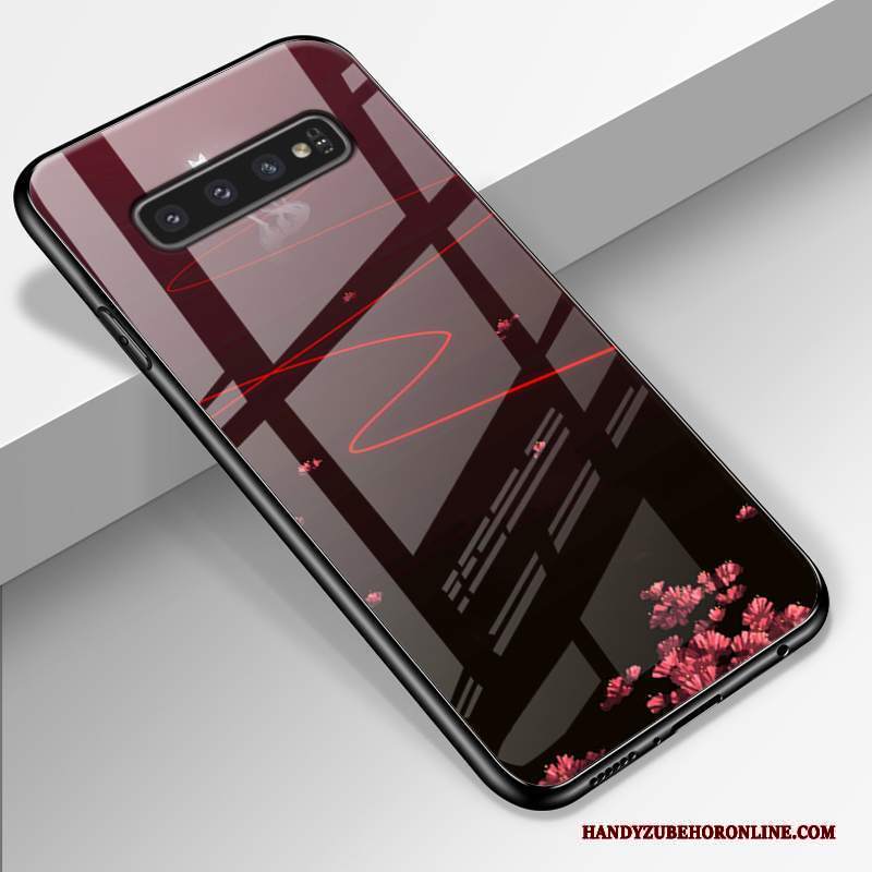 Custodia Samsung Galaxy S10 Silicone Telefono Tutto Incluso, Cover Samsung Galaxy S10 Protezione Tendenza Anti-caduta