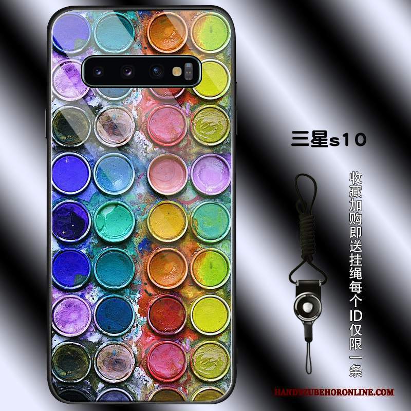 Custodia Samsung Galaxy S10 Silicone Telefono Vetro, Cover Samsung Galaxy S10 Colore Tutto Incluso Gioventù