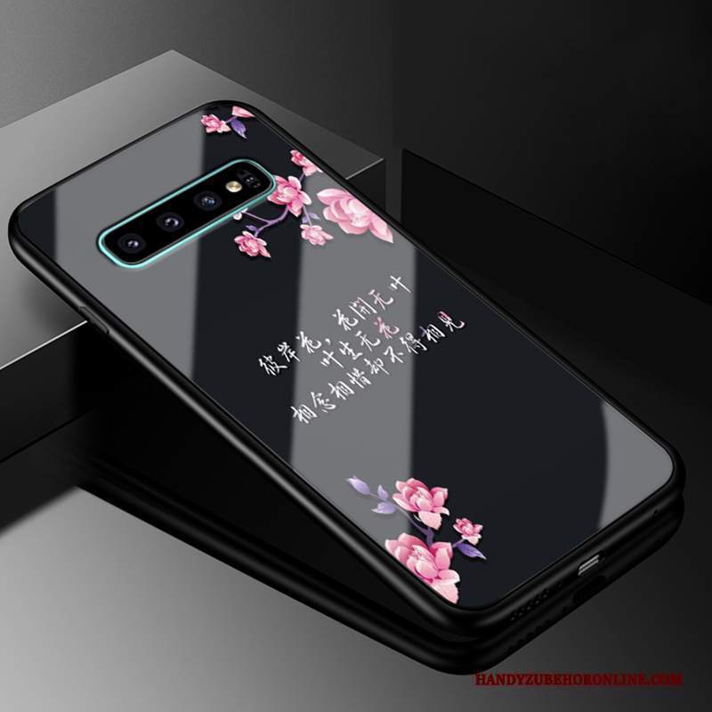 Custodia Samsung Galaxy S10 Silicone Tutto Incluso Difficile, Cover Samsung Galaxy S10 Protezione Vetrotelefono