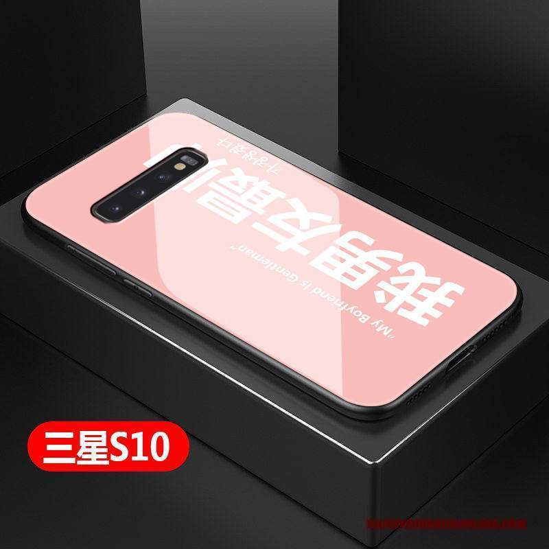 Custodia Samsung Galaxy S10 Silicone Vetro Tutto Incluso, Cover Samsung Galaxy S10 Protezione Nero Morbido