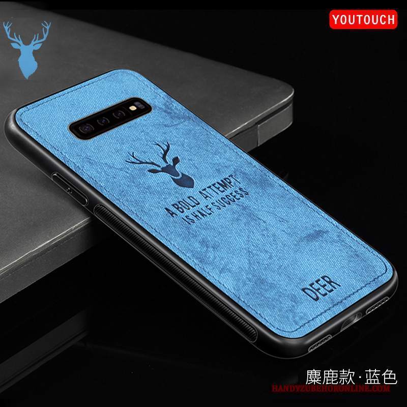 Custodia Samsung Galaxy S10+ Telatelefono, Cover Samsung Galaxy S10+ Grigio Anti-caduta